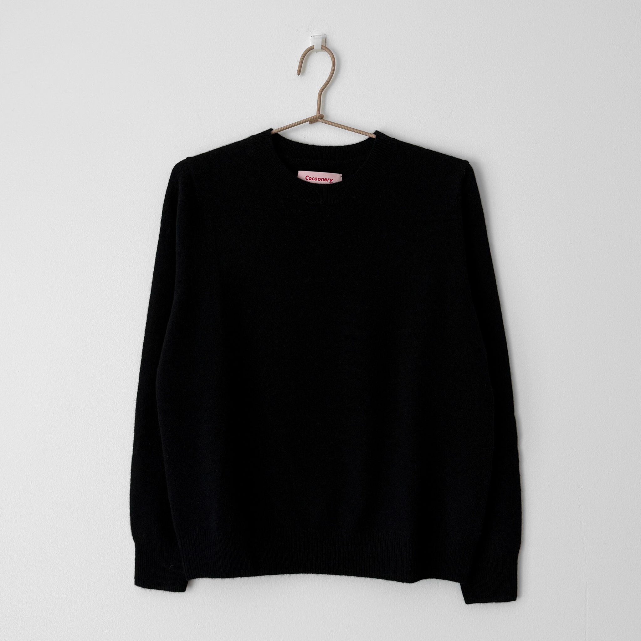 Greory's Casmari sold INC Casmari Bloom Flower Black Cashmere Sweater $675 Size 2